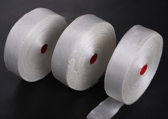 شريط عازل من قماش زجاجي أبيض 0.13mm سمك قوة كسر ≥250N/10mm X100mm