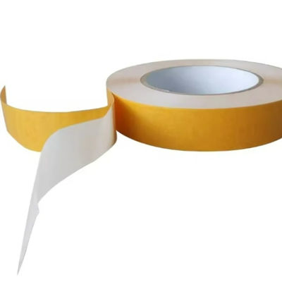 شريط BOPP مزدوج الجوانب بسماكة 90um 14 N / 25mm الالتصاق و 70 N / 25mm قوة الشد