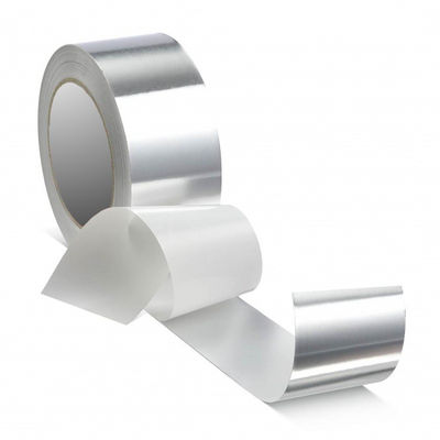 18N / 25mm التصاق بالصلب بطول 50 متر شريط أنابيب رقائق الألومنيوم بقوة قابضة قوية
