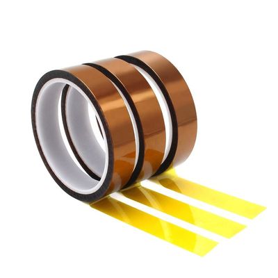12.5um - 125um سمك الشريط اللاصق بالفيلم البوليمايد مع إطالة ≥ 30%