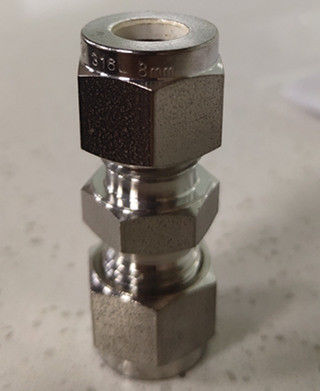 OD 1/16&quot; 316L SK أنابيب التركيب لإنشاء تجميع ضيق التسرب