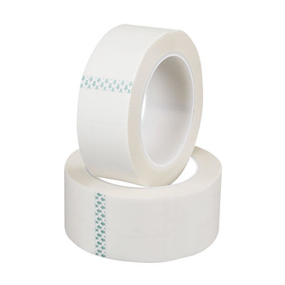 PTFE المعالجة المقاومة للحرارة 0.13mm الألياف الزجاجية الأقمشة الشريط اللاصق مع السيليكون