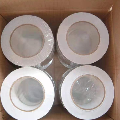 شريط ملصق من ورق الألومنيوم سمك 40 ميكرون للأنابيب HVAC