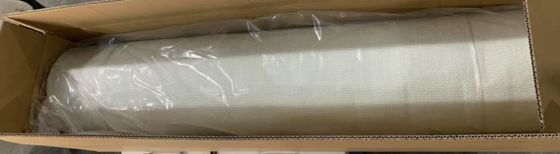 30m / 50m طول لفة مقاوم للحرارة قطعة زجاجية معزولة مع طبقة من الألومنيوم عرض 1000mm للتطبيقات الصناعية