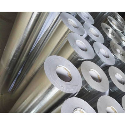 قماش ألياف زجاجية برقائق الألومنيوم 460 جرام/متر مربع بعرض 100 سم