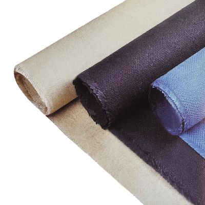 1.5 ملم قماش ألياف زجاجية مطلي بالفيرميكولايت بعرض 1000 ملم ودرع حراري 800 درجة مئوية