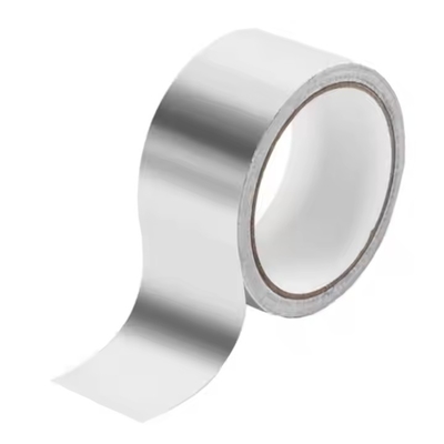شريط عازل من الألومنيوم من ورق 30mm مع صمغ مطاطي 70mm