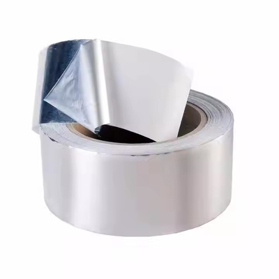 شريط عازل من الألومنيوم من ورق 30mm مع صمغ مطاطي 70mm