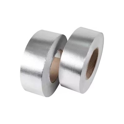 الصف التجاري المقاوم للنار ألومنيوم زجاجي شريط القماش المذيب الملصق الأكريليك للعزل