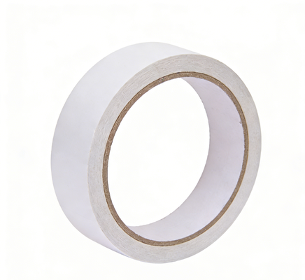 Double Sided Tissue Adhesive Tape 100um Thickness With Solvent Acrylic Adhesive
