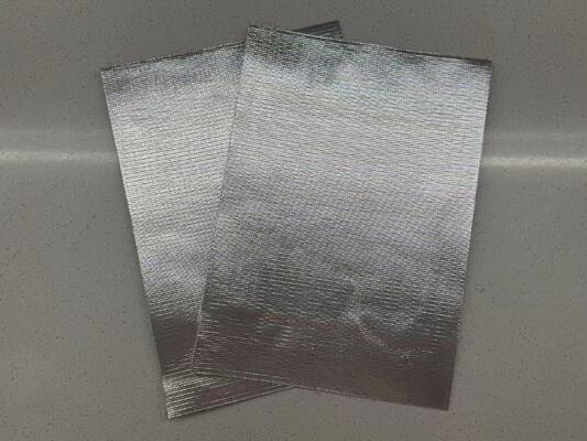 Aluminum Foil Fiberglass Cloth 0.2~1.5mm Thickness