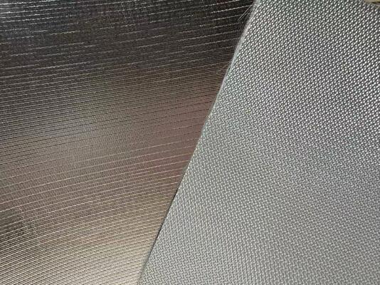 Aluminum Foil Fiberglass Cloth 0.2~1.5mm Thickness