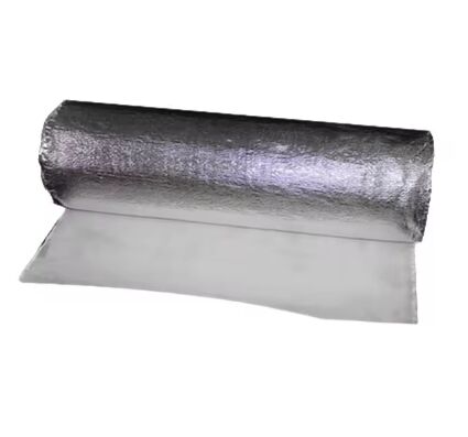 Aluminum Foil Laminated Ceramic Fiber Fabric 2mm Thickness