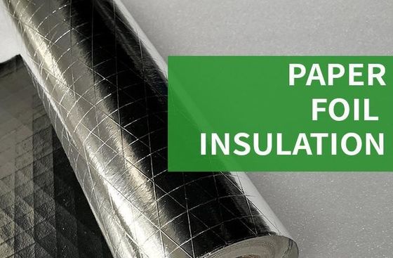 FSK Shield Foil Backed Building Paper 1.2m درجة تجارية