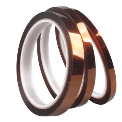 105um سمك بوليميد فلم شريط لاصق درجة حرارة عالية في اللون اللون