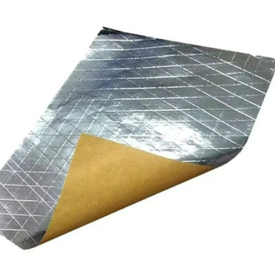 FSK المقاوم للنار مع 7 um سمك ورق ورق الكرافت 60gsm للعزل القناة HVAC